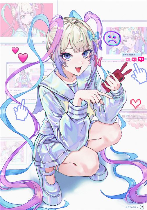 f 56 112 - 【NEEDY GIRL OVERDOSE】超絶最かわてんしちゃん(超てんちゃん) 二次元エロ画像＆イラスト Part1