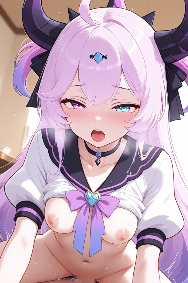 1WdFTjQi 600x900 - 【NEEDY GIRL OVERDOSE】猛毒電波少女☆パープル・ロリポップの2次元エロ画像＆エロイラスト Part1