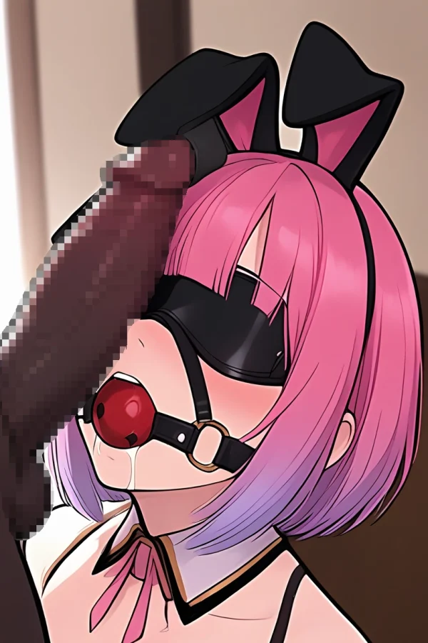 gTAZ1hMZ 600x900 - 【バニーガーデン】黒音の2次元エロ画像＆エロイラスト Part3