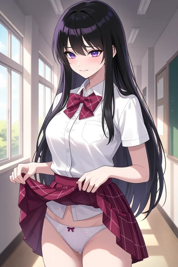 9Ug83C29 600x900 - 【転校先の清楚可憐な美少女が、昔男子と思って一緒に遊んだ幼馴染だった件】二階堂春希の2次元エロ画像＆エロイラスト Part2