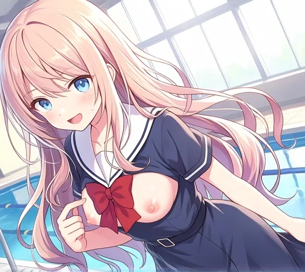 9wf9LUFO 600x536 - 【対ありでした。～お嬢さまは格闘ゲームなんてしない～】夜絵美緒の2次元エロ画像＆エロイラスト Part2