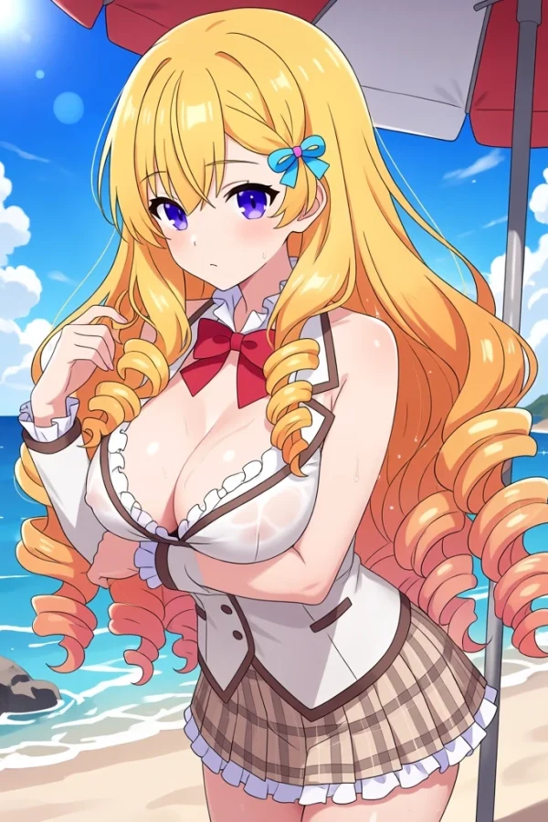 VF4KV9T1 600x900 - 【才女のお世話 高嶺の花だらけな名門校で、学院一のお嬢様(生活能力皆無)を陰ながらお世話することになりました】天王寺美麗の2次元エロ画像＆エロイラスト Part4