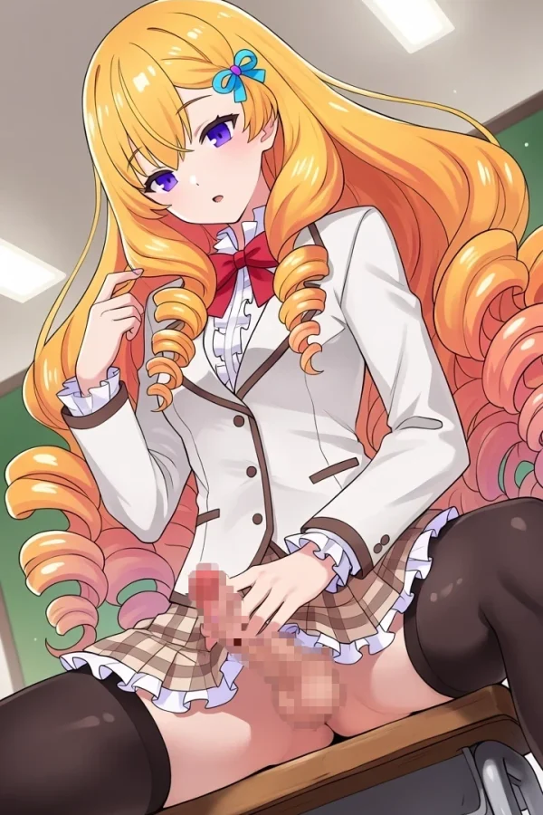 eYhunsuL 600x900 - 【才女のお世話 高嶺の花だらけな名門校で、学院一のお嬢様(生活能力皆無)を陰ながらお世話することになりました】天王寺美麗の2次元エロ画像＆エロイラスト Part5