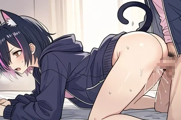 mVkN6wcZgn 600x400 - 【ヤニねこ】ハメねこの2次元エロ画像＆エロイラスト Part6