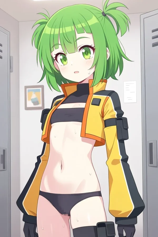 ubiNaUa6a 600x900 - 【炎の闘球女 ドッジ弾子】音花羽仁衣の2次元エロ画像＆エロイラスト Part7