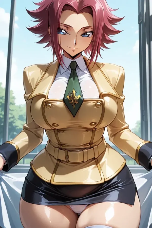 0QG6LIhi 600x900 - 【コードギアス 反逆のルルーシュ】紅月カレンの2次元エロ画像＆エロイラスト Part1