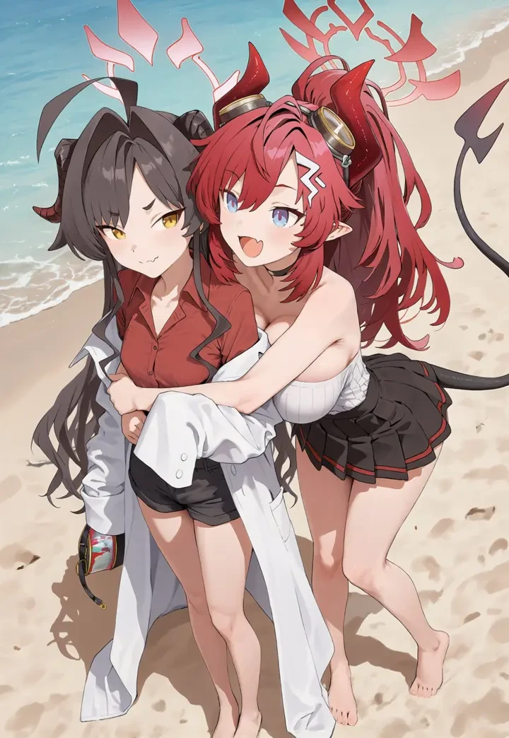 4Hu72bxE - 【ブルーアーカイブ】鬼怒川カスミの2次元エロ画像＆エロイラスト Part1