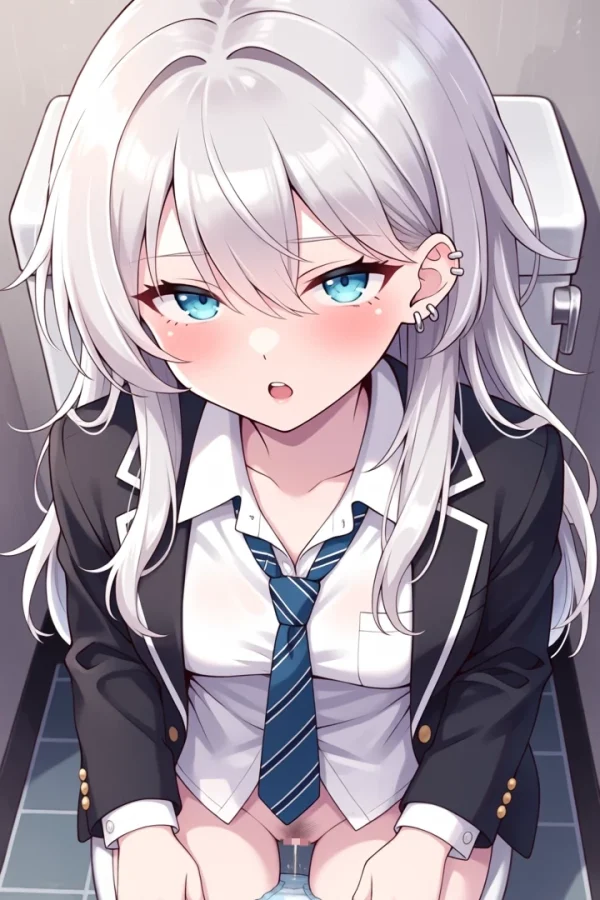 BLaUsgoO 600x900 - 【灰宮先輩は怖くてかわいい】灰宮美桜の2次元エロ画像＆エロイラスト Part2