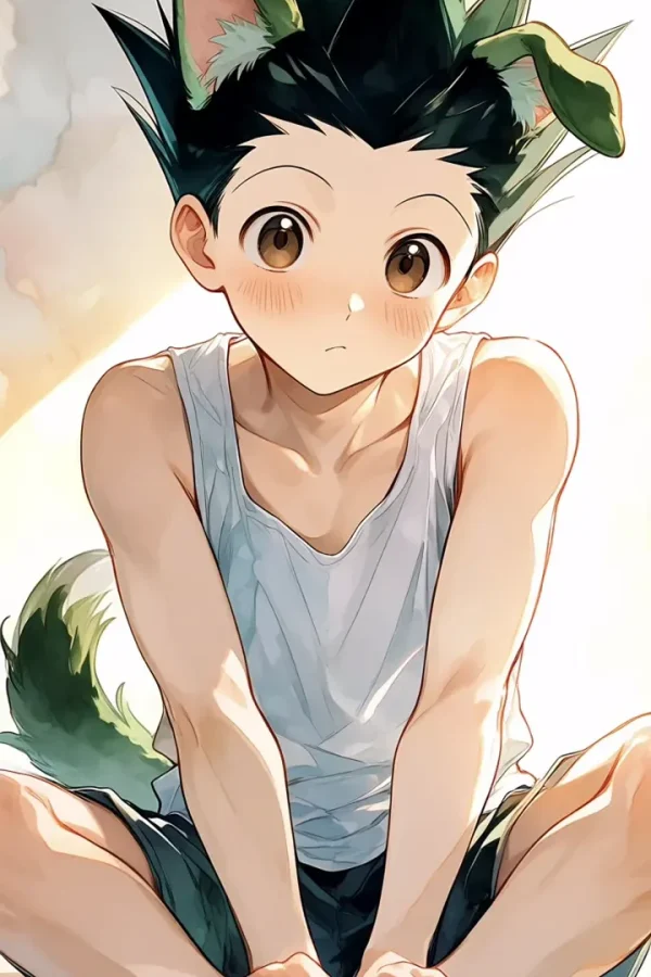 I0wKLCBB 600x900 - 【HUNTER×HUNTER】ゴン=フリークスの2次元エロ画像＆エロイラスト Part2