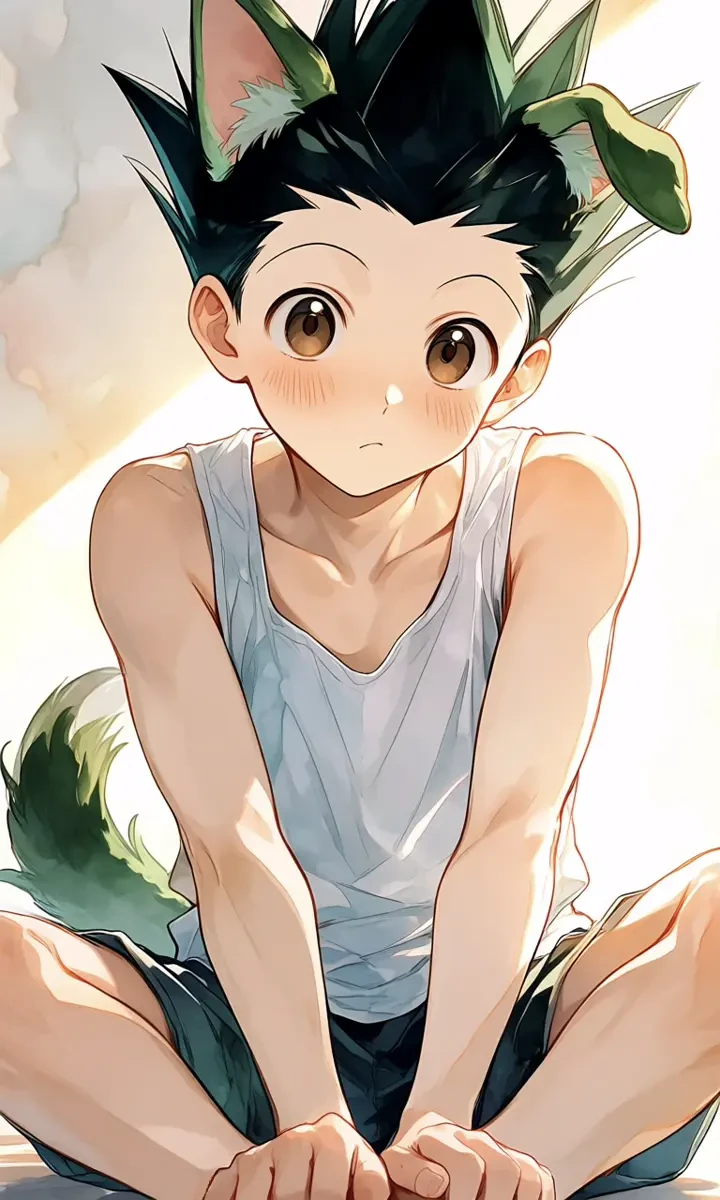 I0wKLCBB - 【HUNTER×HUNTER】ゴン=フリークスの2次元エロ画像＆エロイラスト Part2