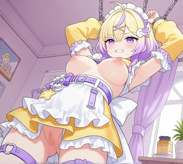 KQ3tRzme 600x536 - 【にじさんじ】ぽめろ・ぱんちの2次元エロ画像＆エロイラスト Part3