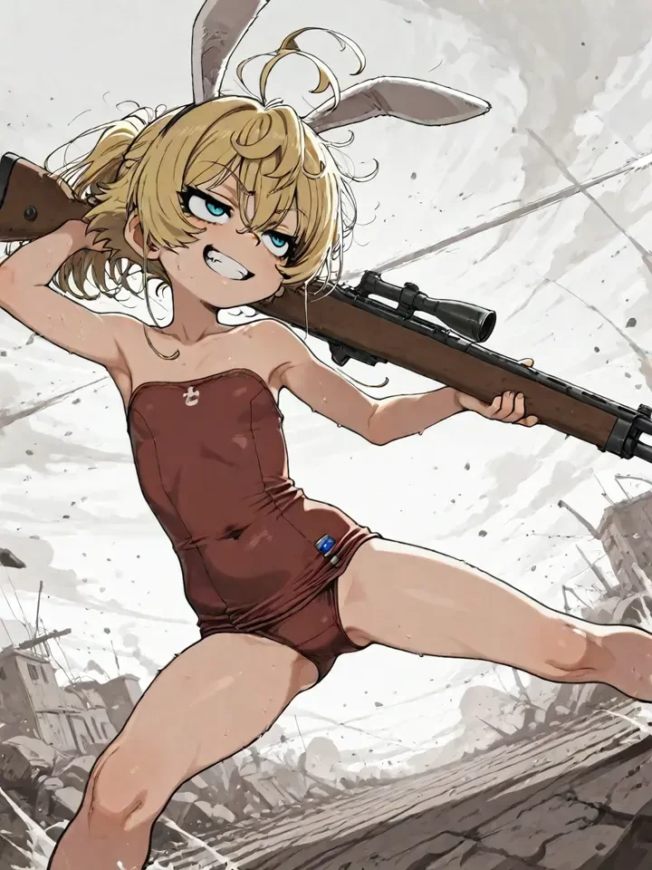 LCSwF7by - 【幼女戦記】ターニャ・デグレチャフの2次元エロ画像＆エロイラスト Part2