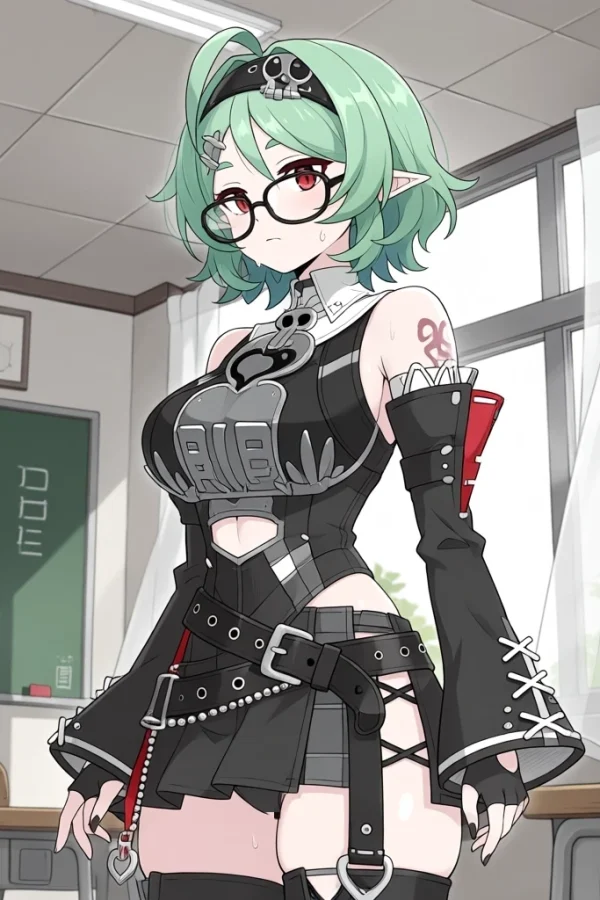 LVOOmPqO 600x900 - 【ゼンレスゾーンゼロ】ロクシーの2次元エロ画像＆エロイラスト Part3