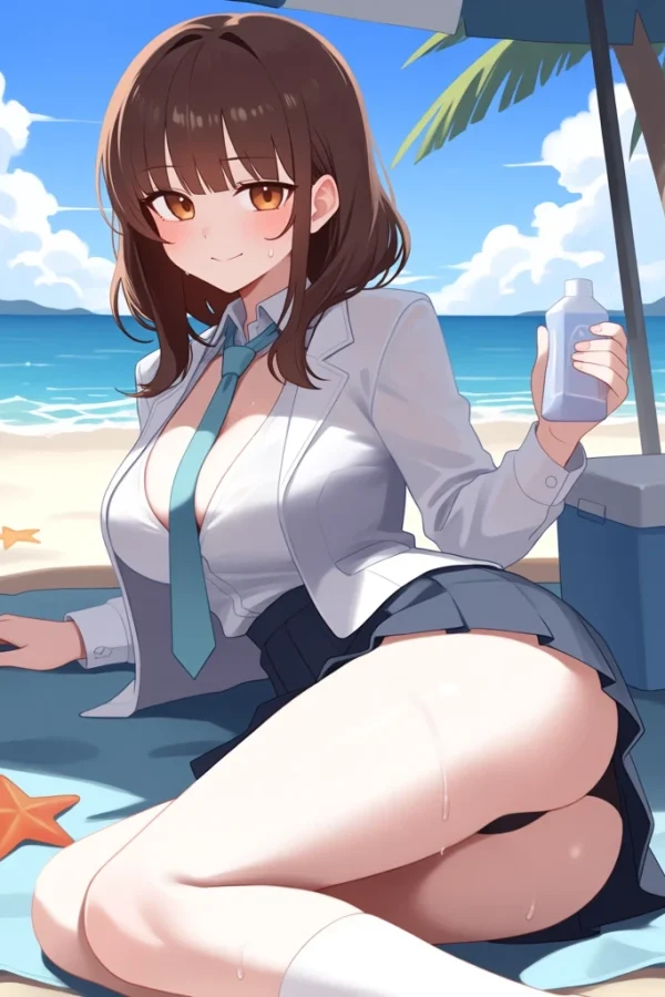 R34hanAR 600x900 - 【獣王武神ダンデヴァイン】久住茜の2次元エロ画像＆エロイラスト Part4
