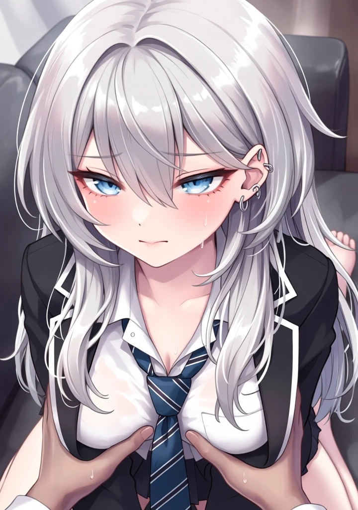 bD0ryYH8 - 【灰宮先輩は怖くてかわいい】灰宮美桜の2次元エロ画像＆エロイラスト Part5