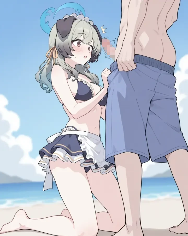 cuHShP1Y - 【ブルーアーカイブ】里浜ウミカの2次元エロ画像＆エロイラスト Part2