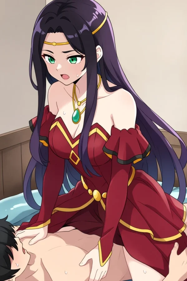 iXeDy2jY 600x900 - 【幻想水滸伝】ジル・ブライトの2次元エロ画像＆エロイラスト Part4