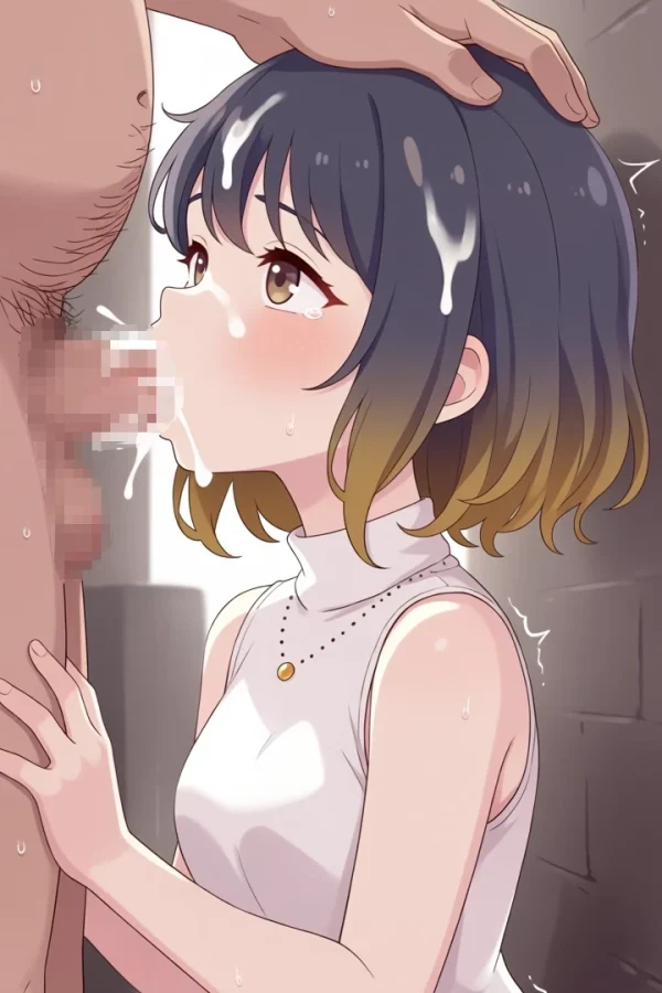 r51hmot9 600x900 - 【塩対応の佐藤さんが俺にだけ甘い】根津麻世の2次元エロ画像＆エロイラスト Part6
