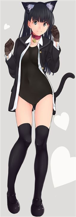 2gIdJdMI - 【猫耳娘】猫耳が可愛い女の子の二次元エロ画像＆イラスト Part01