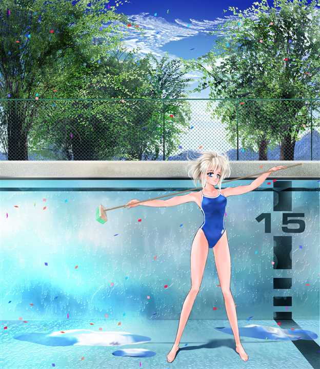 3525 - 【スクール水着】スク水姿がえっちな女の子の二次元エロ画像＆イラスト Part50
