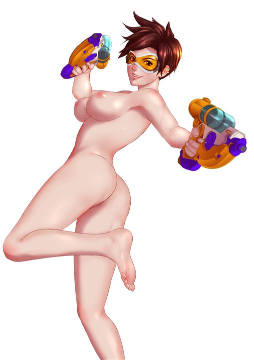 hZRjicfE - 【裸＋武器】裸でなぜか武器を持つ女の子の二次元エロ画像＆イラスト Part04