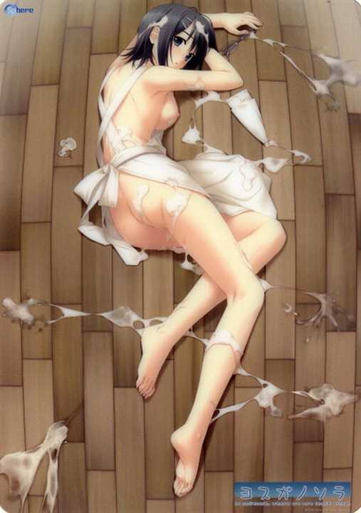 5HstjIg6 - 【裸エプロン】定番な裸エプロン姿の女の子の二次元エロ画像＆イラスト Part05