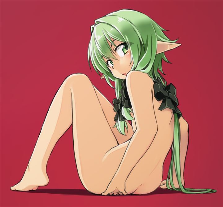 EoTKVSlR - 【緑髪】おしゃれでクールな緑髪の女の子の二次元エロ画像＆イラスト Part05