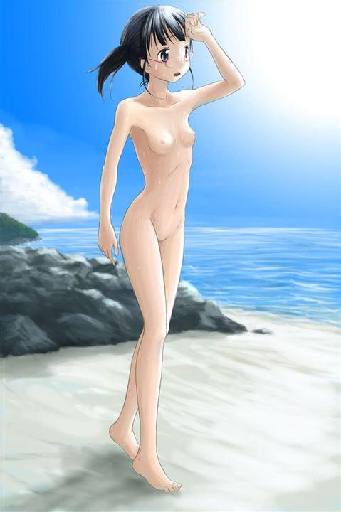 tt7PaKag - 【ヌーディストビーチ】みんな裸姿で楽しんでる女の子の二次元エロ画像＆イラスト Part04