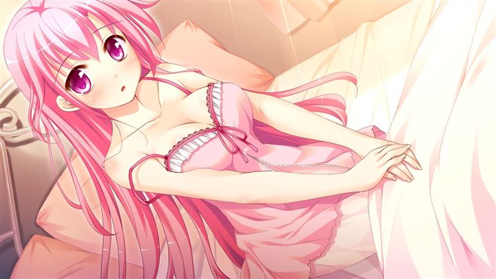 1PaaxgXS - 【ピンク髪】女の子らしいピンク色の髪色少女の二次元エロ画像＆イラスト Part01