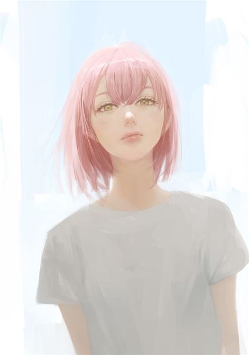 4kdcRQDC - 【ピンク髪】女の子らしいピンク色の髪色少女の二次元エロ画像＆イラスト Part03