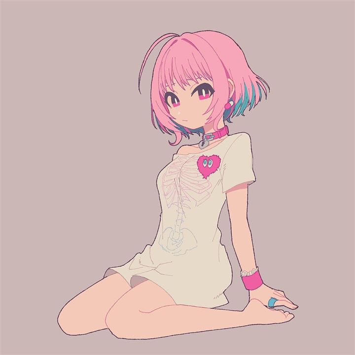 wNuqHBgD - 【ピンク髪】女の子らしいピンク色の髪色少女の二次元エロ画像＆イラスト Part33