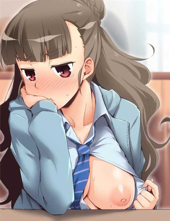 pwUyEXo9 - 【陥没乳首】乳首が陥没している女の子の二次元エロ画像＆イラスト Part19