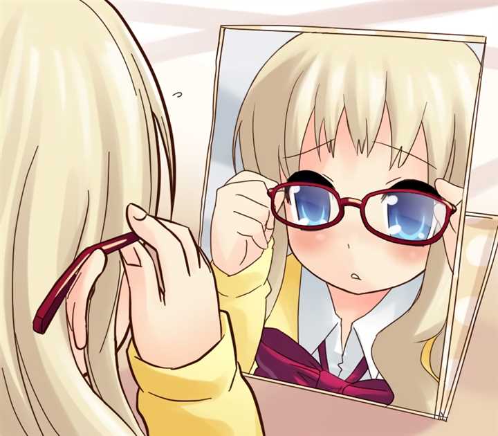 DkeLjmAU - 【眼鏡】可愛らしい眼鏡っ娘の二次元エロ画像＆イラスト Part01