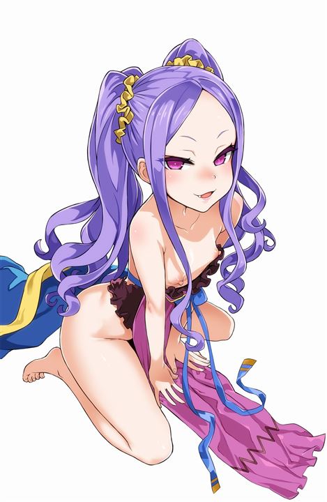 gm0owCoz - 【紫髪】ちょっとミステリアスな紫色の髪の女の子の二次元エロ画像＆イラスト Part19
