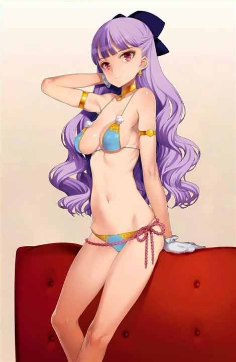 nEDgVJoX - 【紫髪】ちょっとミステリアスな紫色の髪の女の子の二次元エロ画像＆イラスト Part22