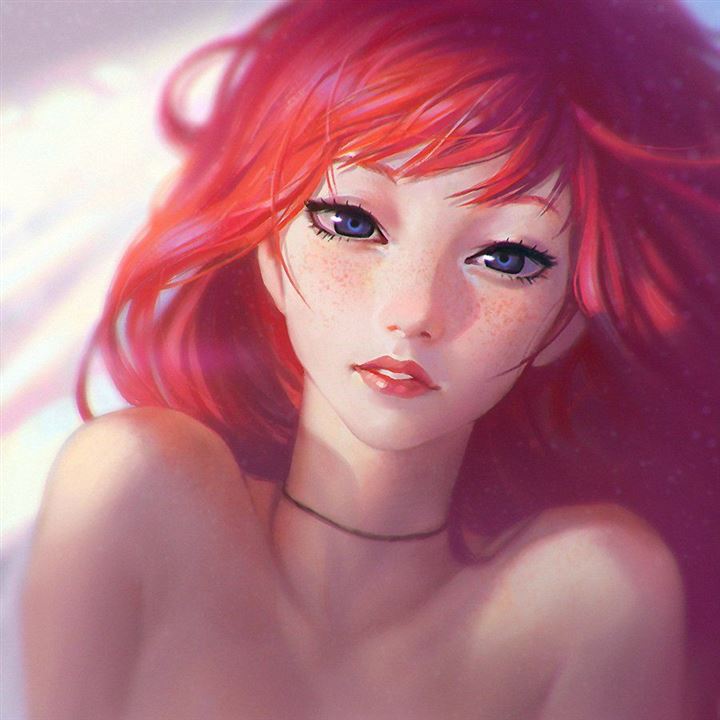 iWFJADlc - 【赤髪】活発な赤髪の女の子の二次元エロ画像＆イラスト Part13