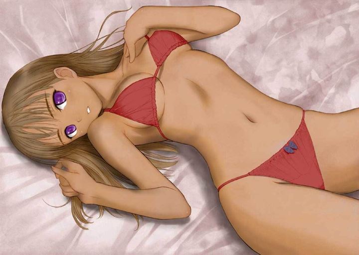 bAxvSFBI - 【日焼け】褐色肌が魅力的な女の子の二次元エロ画像＆イラスト Part66